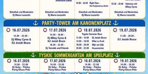 Right Now live: Berlin Tegel Hafenfest