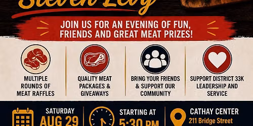 Meat Raffle to support 2VDG Steven Levy