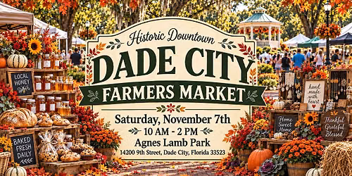 Historic Dade City Farmers Market - Fall Into Local