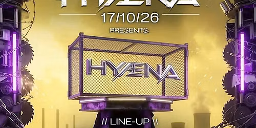 HY\u00c6NA Techno Presents WELCOME TO THE CAGE. \u26d3\ufe0f