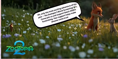 Zootopia 2 PSHS-DRC Batch 2028 Fundraising