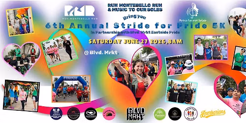 6th Annual Stride for Pride 5k Run\/walk-Founded by Run Montebello Run