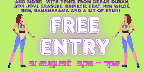 80s Bank Holiday Daytime Disco