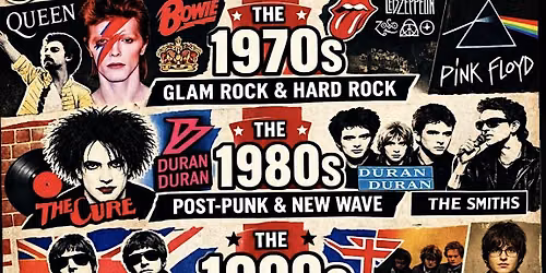 A Tribute to British Rock Thru The Decades