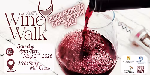 Spring Wine Walk 2026