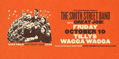 The Smith Street Band at Tilly's Wagga Wagga