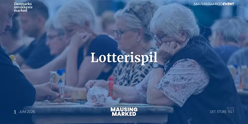 MARKEDS BANKO I DET STORE TELT 