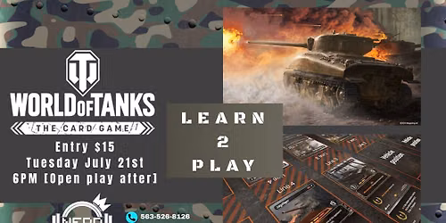 World of Tanks TCG: Learn 2 Play night