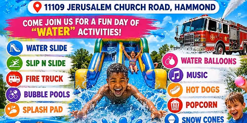 Free Community Event "Water Wars"