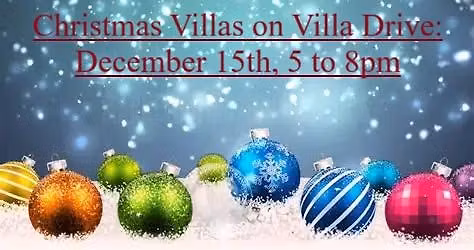 5th Annual Christmas Villas on Villa Drive
