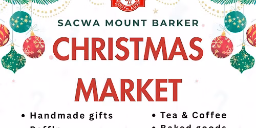 SACWA Mt Barker Christmas Market