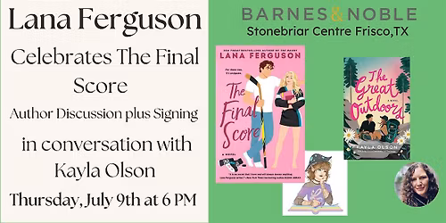 Lana Ferguson Celebrates the Release of The Final Score  at B&N-Frisco, TX