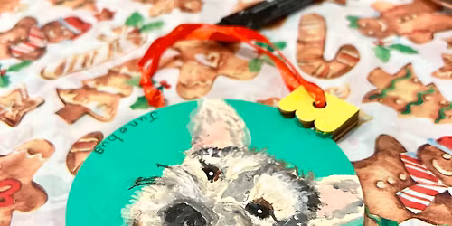 Pet Portrait Ornament Making Class (11 SPOTS LEFT)