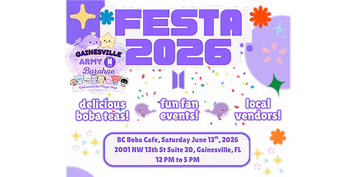 BTS FESTA 2026 Cupsleeve Event