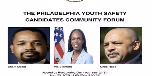 Philadelphia Youth Safety Community Congressional Forum 