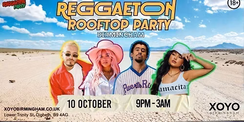 Reggaeton Rooftop Party (Birmingham)