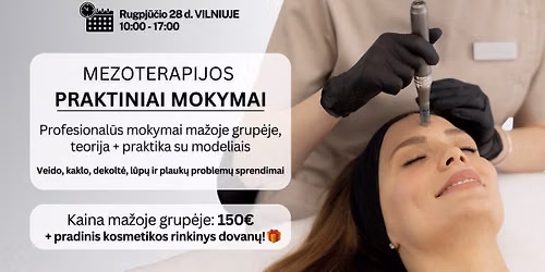 Mezoterapijos Praktiniai MOKYMAI | Vilnius