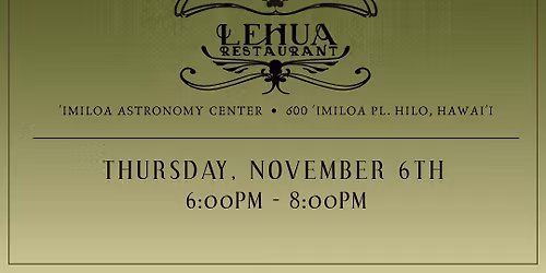 WELDON KEKAUOHA LIVE - Lehua Restaurant, Hilo