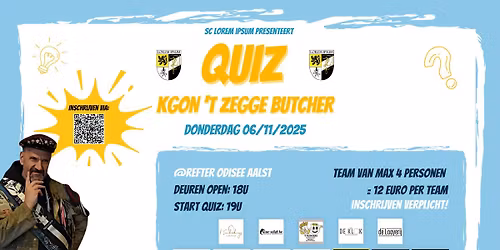 QUIZ: Kgon t'zegge Butcher 2025