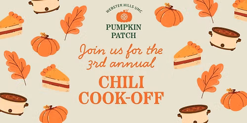 Chili Cook-Off at the Webster Hills UMC Pumpkin Patch