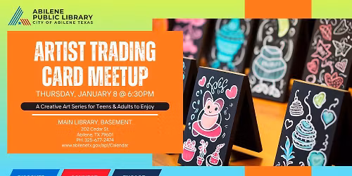Artist Trading Card Meetup (Main Library)