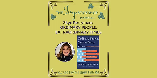 Skye Perryman: ORDINARY PEOPLE, EXTRAORDINARY TIMES