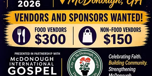 McDonough International Gospel Festival
