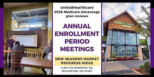 UnitedHealthcare 2026 Medicare Advantage plan reviews | NEW SEASONS PROGRESS RIDGE