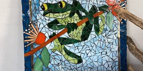 Paver with Glass Mosaics Workshop
