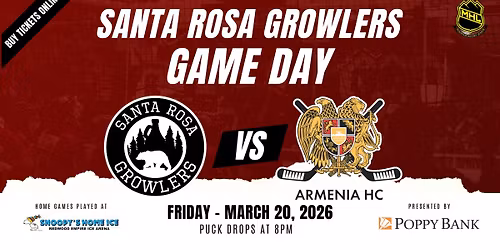 Santa Rosa NorCal Hockey - Growlers vs Armenia HC