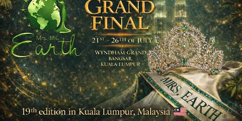 Mrs & Ms Earth International Pageant 19th anniversary