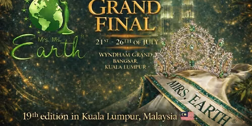 Mrs & Ms Earth International Pageant 19th anniversary