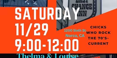 Thelma & Louise Band rock the Last Chance Inn