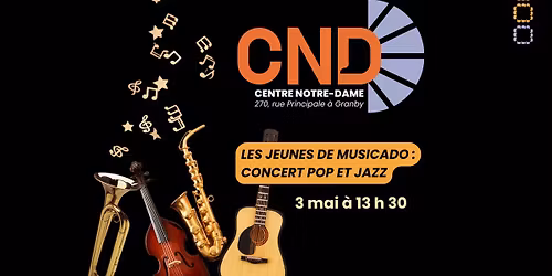Les jeunes de Musicado par L'Harmonie de Granby | Concert pop et jazz