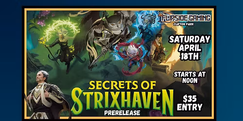 Secrets of Strixhaven Prerelease