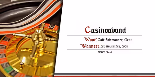 Casinoavond | NSV! Gent
