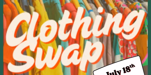 Clothing Swap \u201cFREE CLOTHING EVENT\u201d