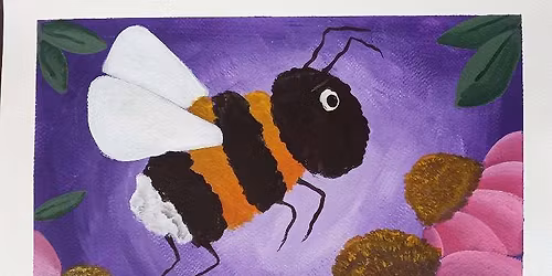 Kids' Paint Night: Bee & Bloom*