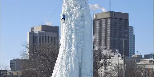 Winnipeg Introductory Ice Climb & Spa (or Hockey) Weekend