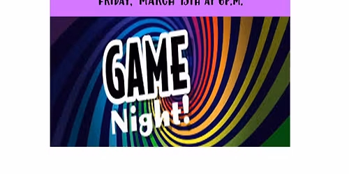 FBCS Women's Ministry Game Night