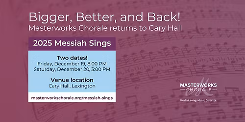 2025 Messiah Sings (Friday)