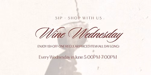 Wine Wednesday