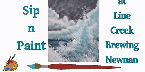 Sip n Paint Party at Line Creek Brewing - The Reserve (Newnan)