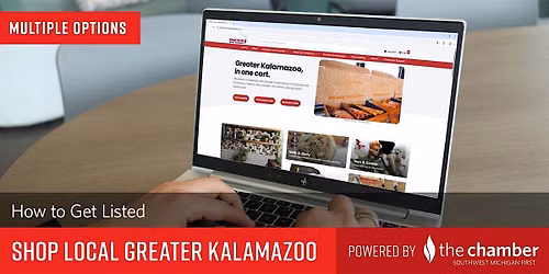 How to Get Listed on Shop Local Greater Kalamazoo