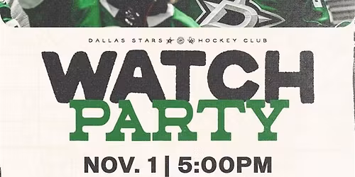 Official Dallas Stars vs. Florida Panthers Watch Party | PGA Frisco