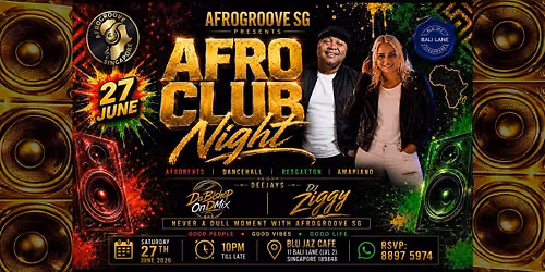 AFRO CLUB NIGHT (June Edition)