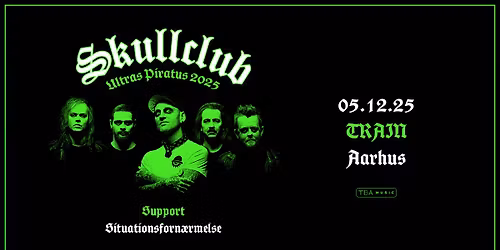 Skullclub + support: Situationsforn\u00e6rmelse \/ TRAIN