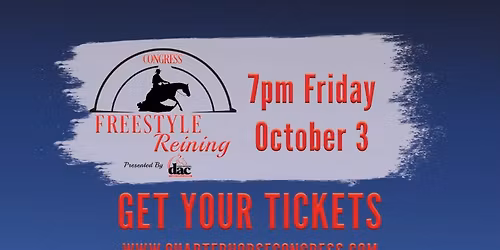 Freestyle Reining at National Western Complex