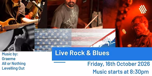 Live Music: Live Rock & Blues