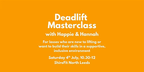 Deadlift Masterclass